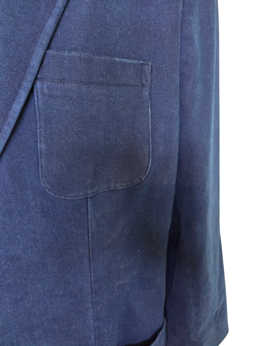 Old Navy Men's Navy Blue Two-Button Patch Pocket‎ Blazer